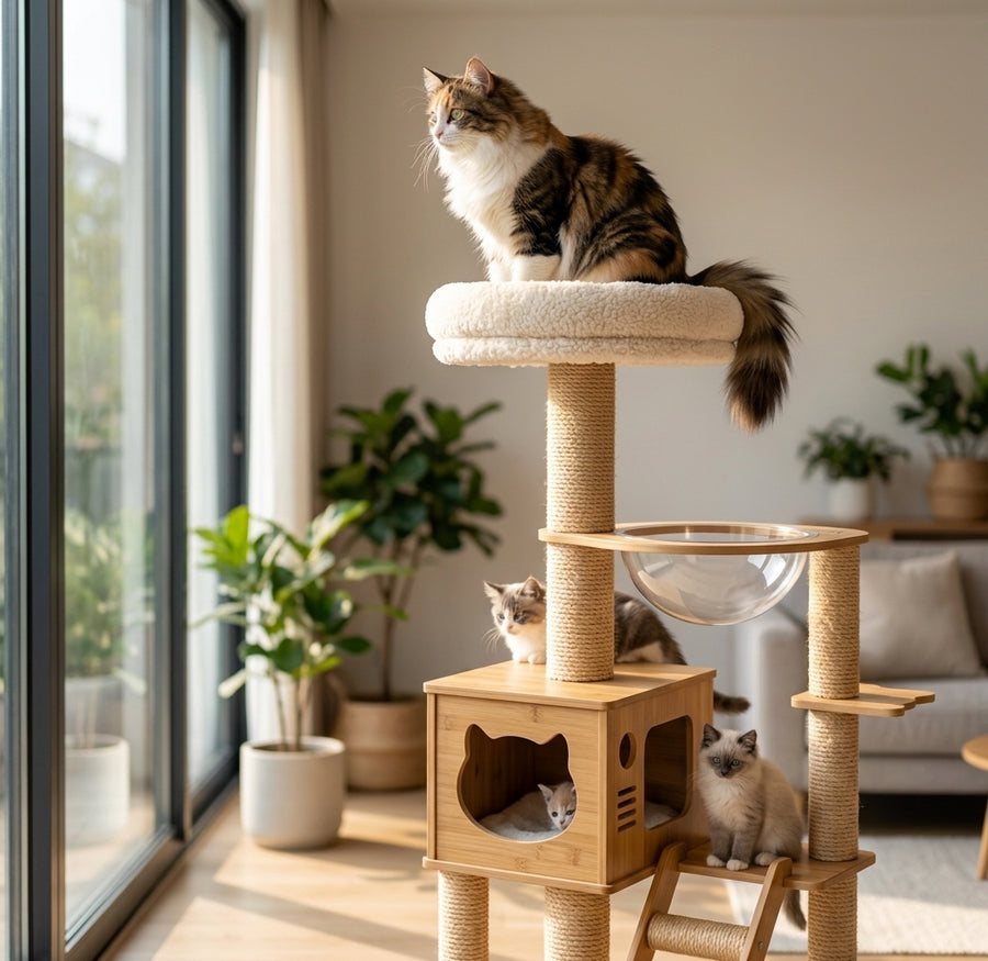 Le besoin instinctif de grimper et d'observer